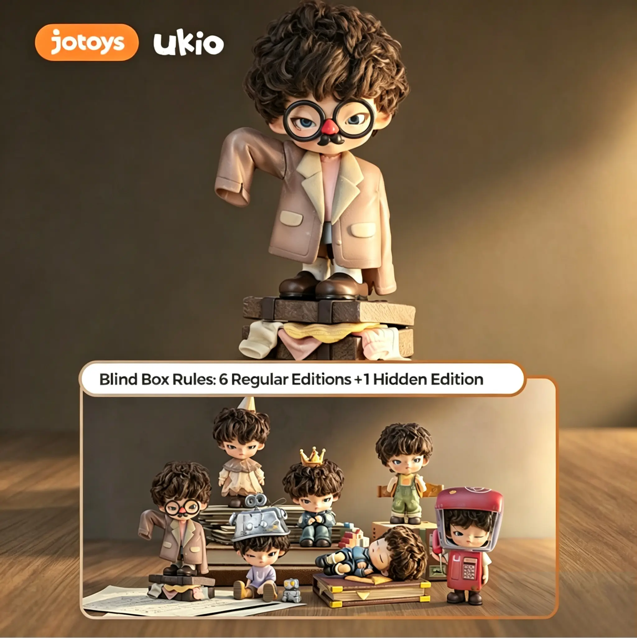 Jotoys Ukio Letters to Nowhere Series Figure Blind Box