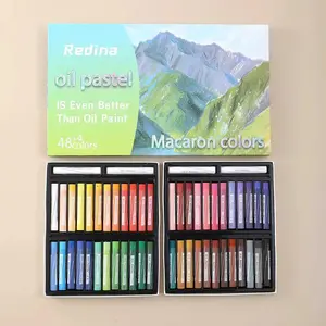 Soft pastel colors in 48 varieties, including four white ones. Features painting, blending, layering, and shading. Pastel  supplies. deluxe art office gift
