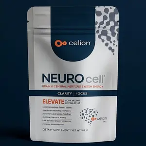 Celion Neuro Cell Elevate Your Brain & Hyper Focus - Cognitive Support Supplement for Enhanced Brain Function & Clarity Essential Aminos