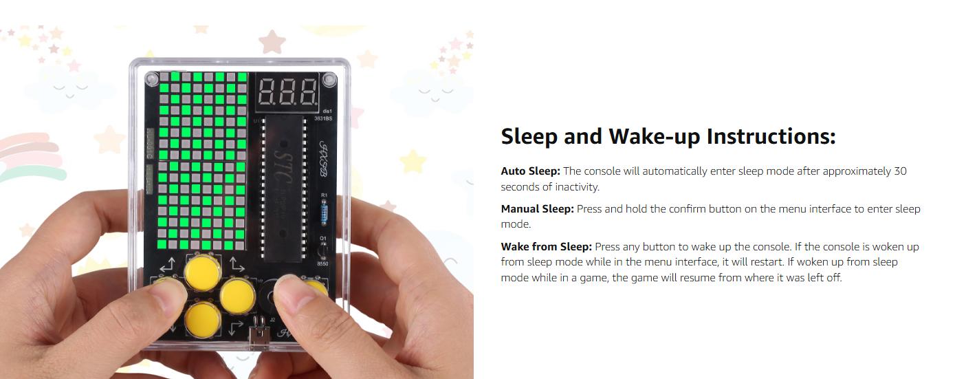 DIY Electronic Soldering Kit, Multi-Function 7-in-1 Hands-On Electronics STEM Kit, Soldering Practice for Students