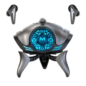 Mecha RGB Wireless Earbuds HiFi Lossless Sound Bluetooth 5.3 Chip Long Battery Life LifeSuper Vocals Smart Power Display headset headphone earphones，Father's Day Gift