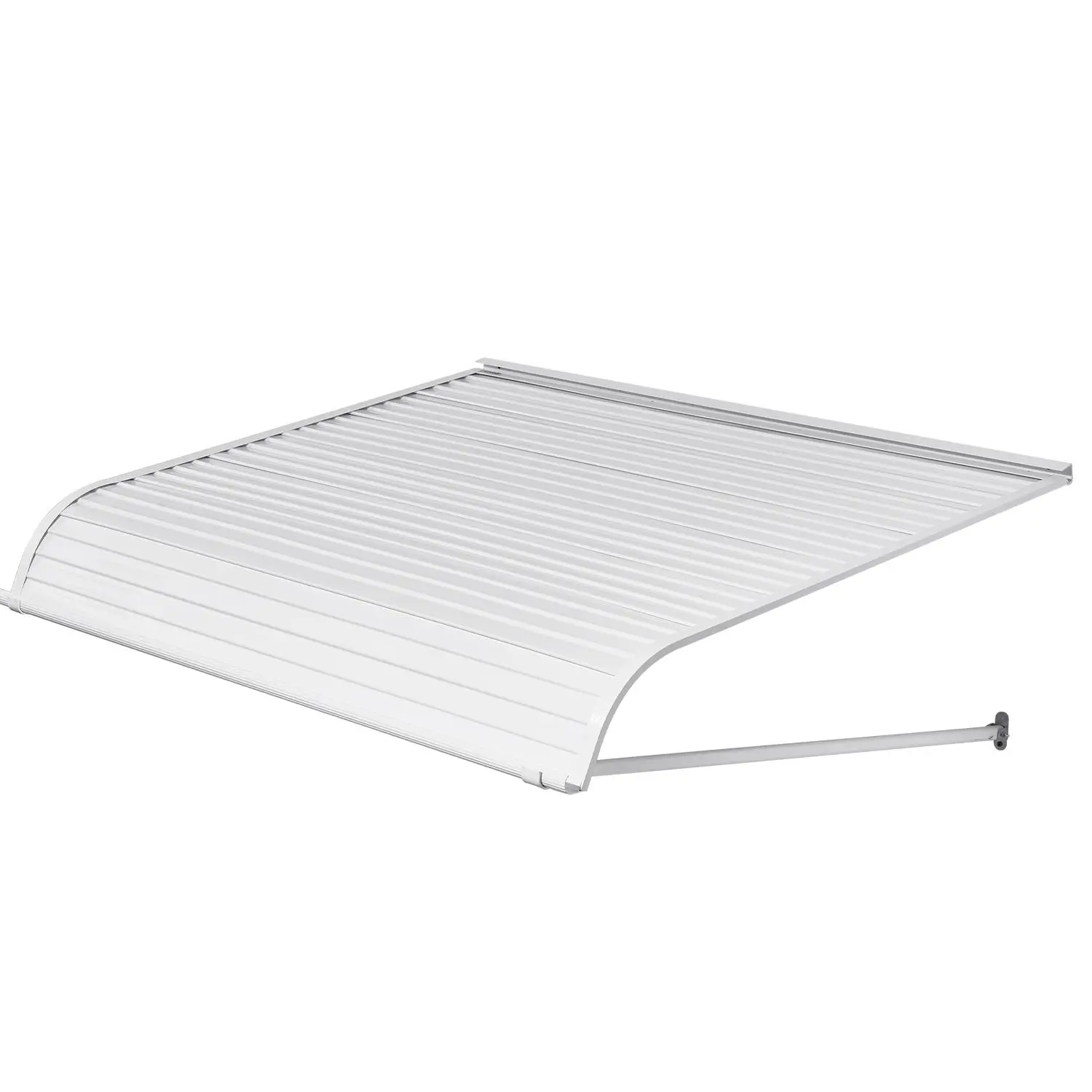 【SummerFinds】VEVOR Aluminum Awning 48 x 42 in,  Durable Window Awning Door Canopy, Lightweight and Stable Aluminum Exterior Awnings Rain Snow Sunlight Protection for Door Entrance Windows Patio Porch