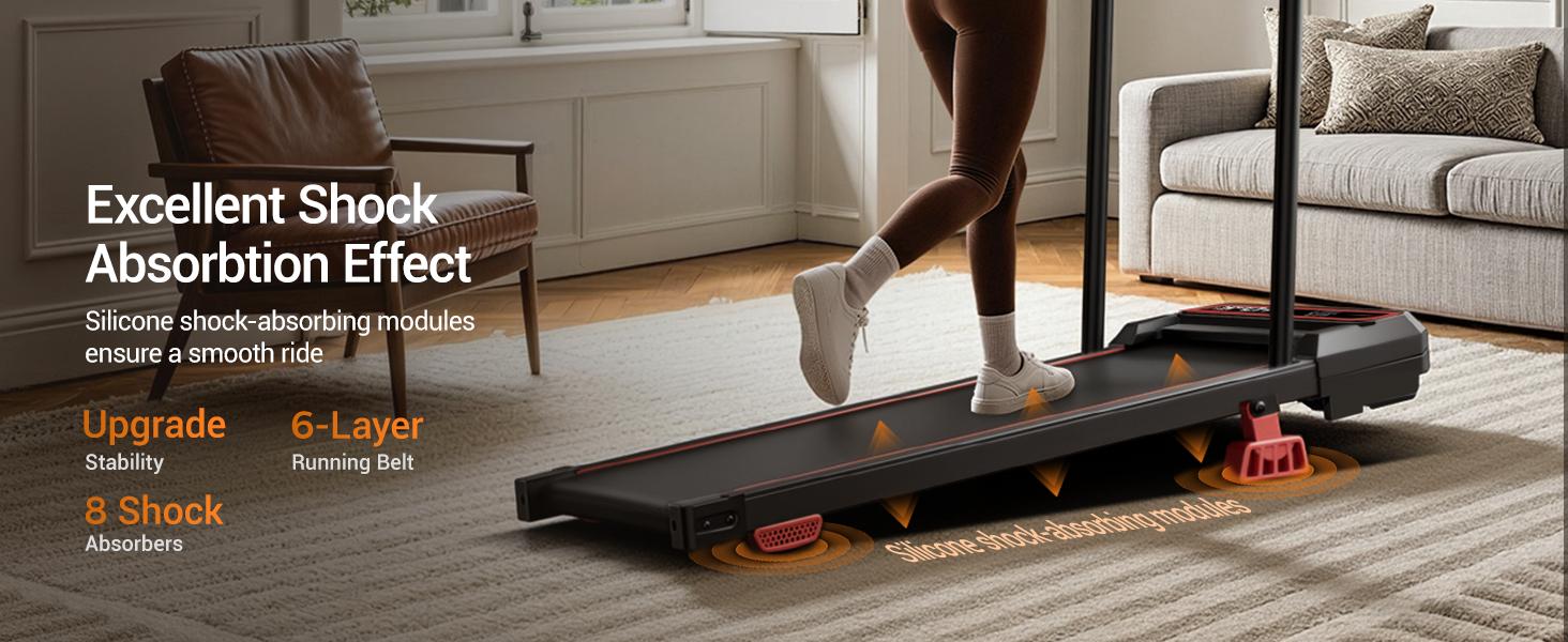 UMAY 3 Mode Vibration Treadmill with 15 Percent Incline and Remote Control 3.0HP Under 45dB 265LBS Capacity Portable Walking Pad for Home Office Desk Workers tiktokshopbacktoschool