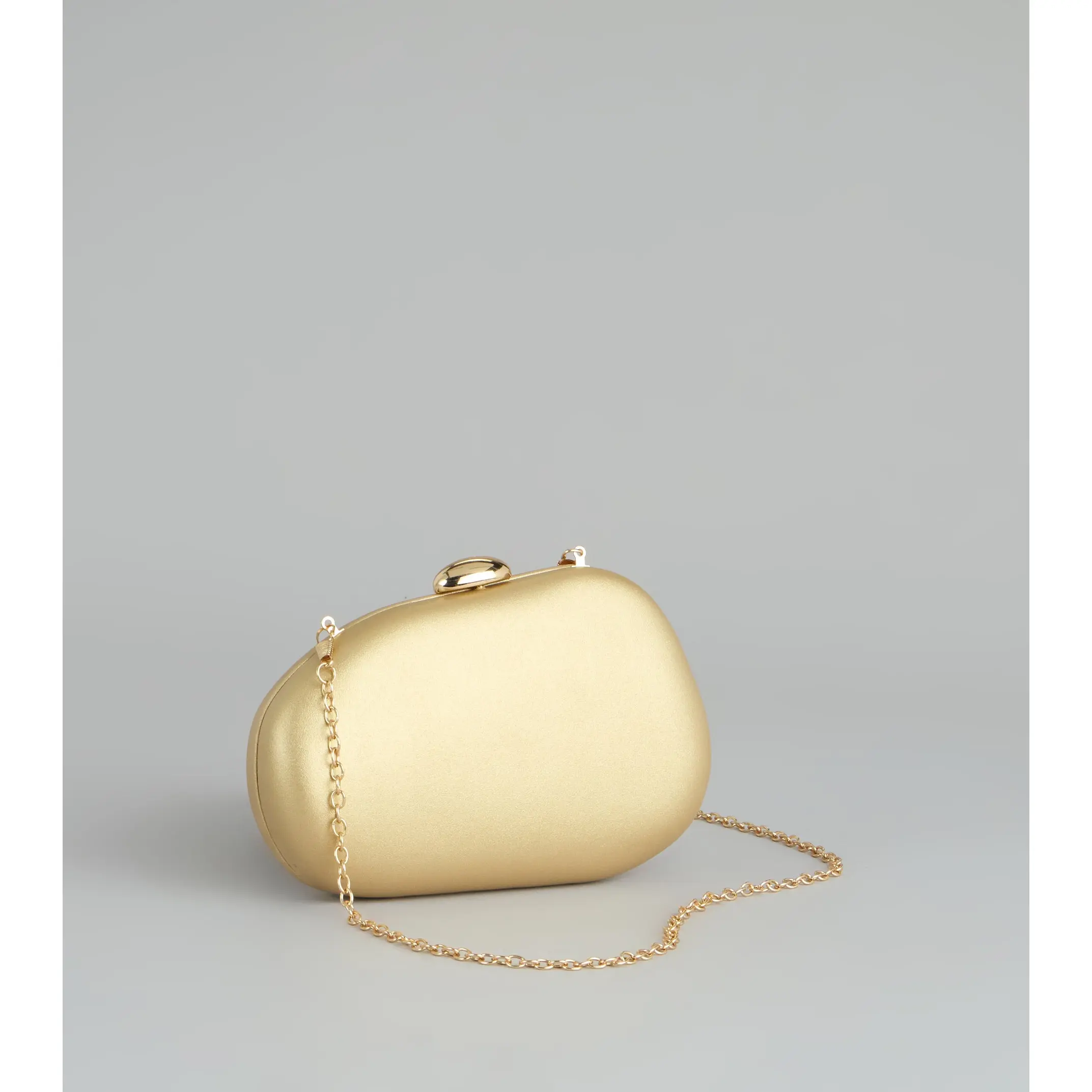 Black Tie Ready Metallic Clutch