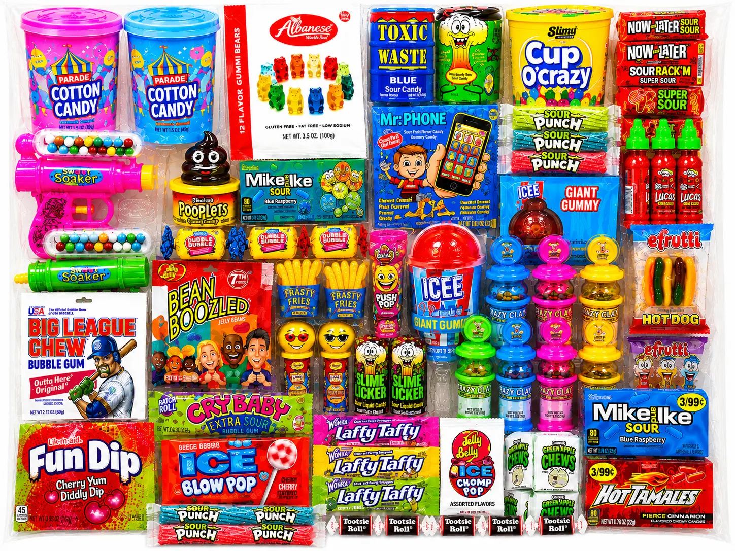Mystery Candy Variety Pack – 30 Count Assorted Candy Mix, Surprise Candy Bundle with Sour, Gummy, Chewy & Novelty Candies, Party Favors, Candy Box, Gift for Kids, Teens & Candy Lovers