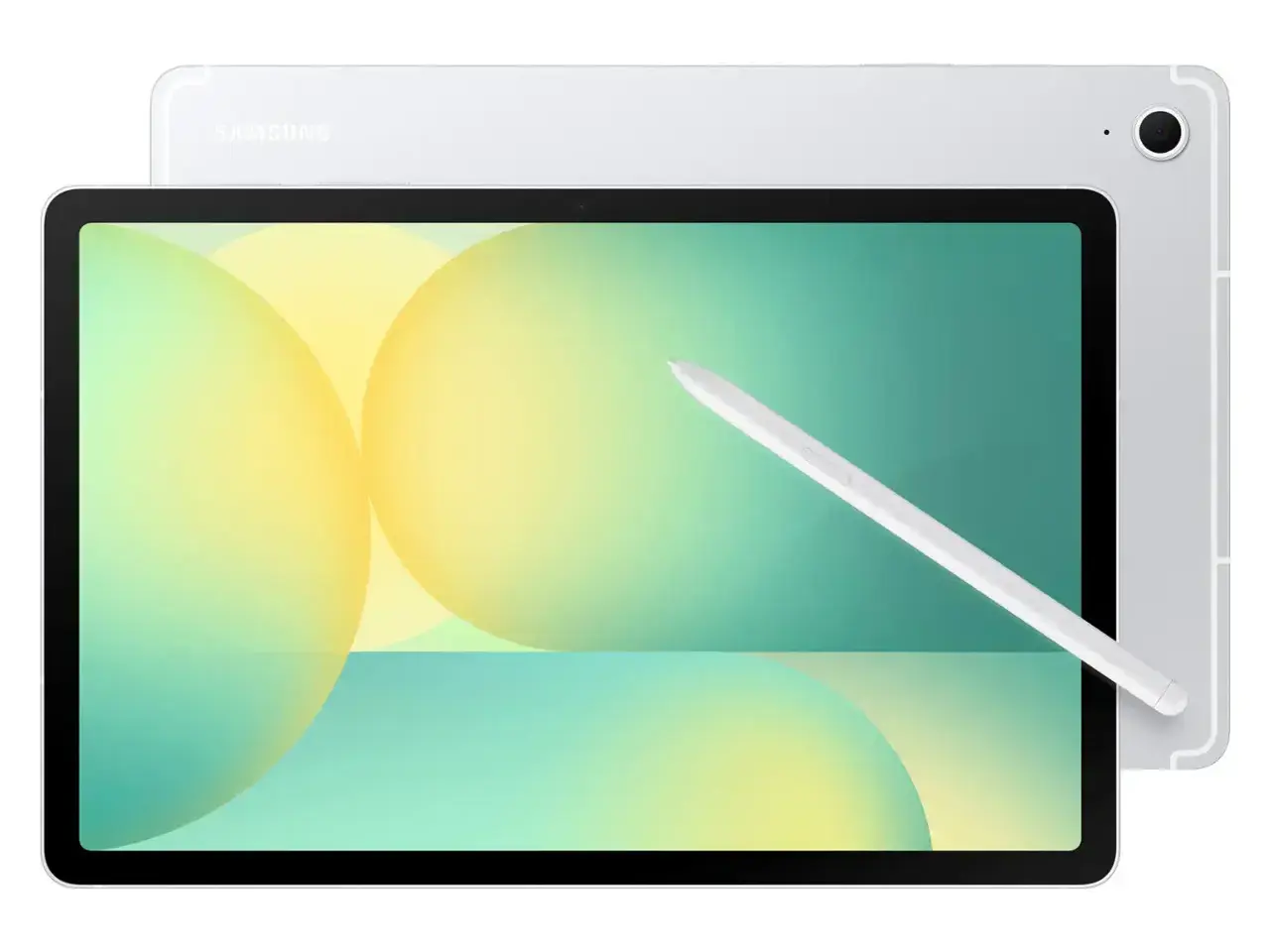 Samsung - Galaxy Tab S10 FE - 10.9" 256GB - Wi-Fi - with S-Pen - Silver (SM-X520NZSEXAR)