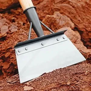 Multifunctional Cleaning Shovel(handle notincluded), Stainless Steel Universal OutdoorGarden Cleaning Shovel, Weeding, Heavy Duty Flat Shovel, Planting, Landscaping