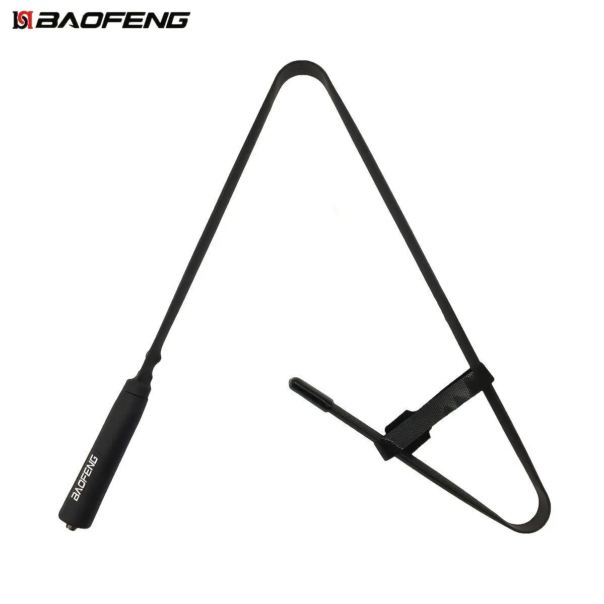 Baofeng Foldable Tactical Antenna - Female-Fit, 29.13 in/18.5 in, Battery Not Included