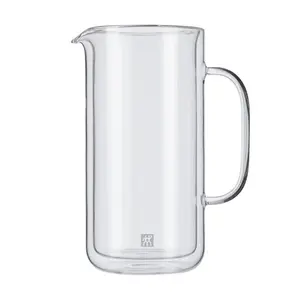 ZWILLING 798ml Large Capacity Double Wall Glass Water Bottle Insulated Tumbler