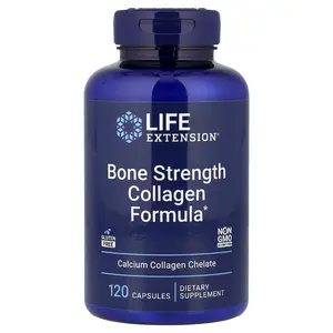 Life Extension Bone Strength Collagen Formula, 120 Capsules