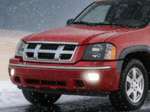 Nilight Fog Lights Assembly Compatible with 2002 2003 2004 2005 2006 2007 2008 2009 Chevy Trailblazer 2003-2008 Isuzu Ascender Bumper Lights w/12V 27W Bulbs (NOT Fit 2007-2009 TRAILBLAZER SS Models)