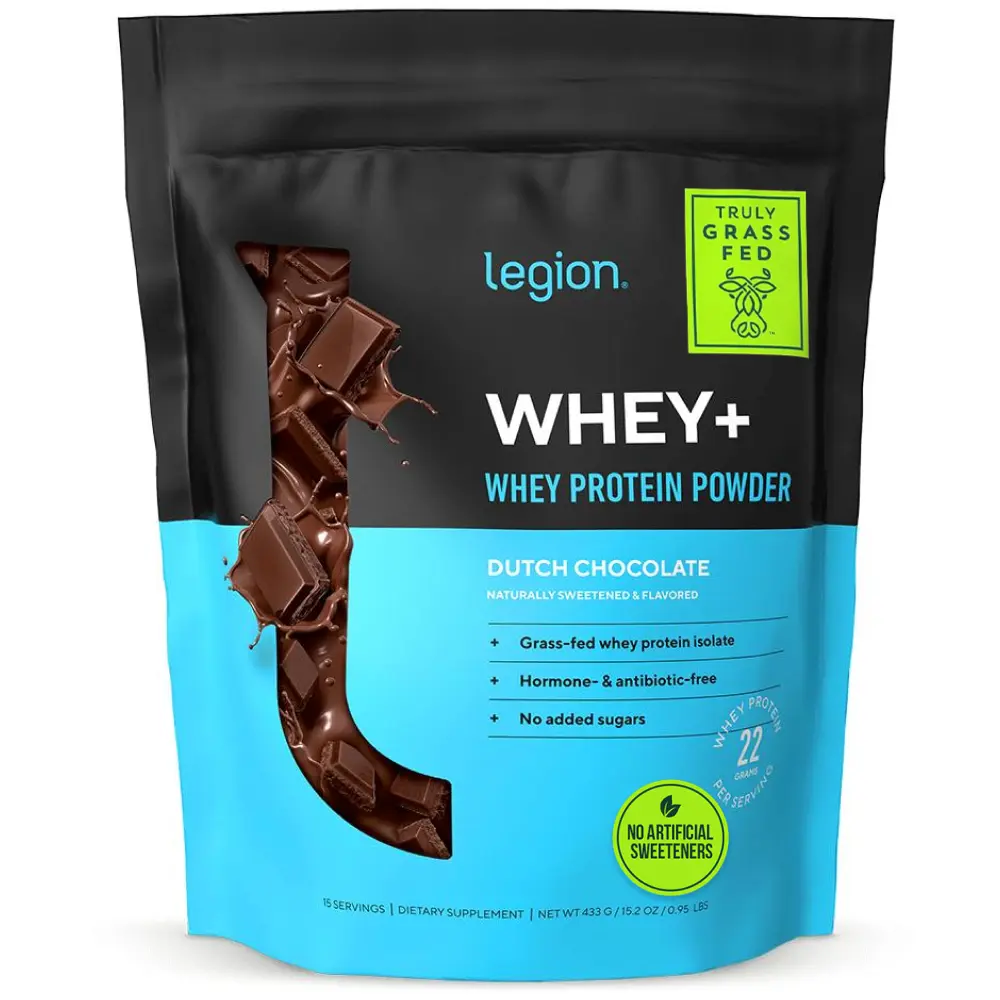 Legion Whey+ Protein Isolate Powder Dietary Supplement - 30 Servings