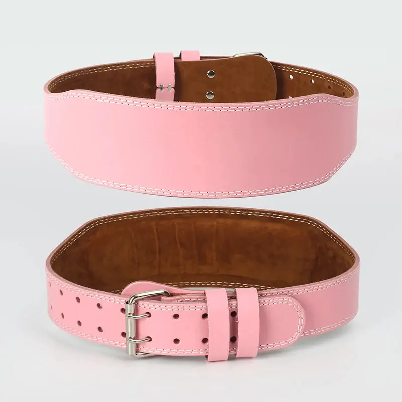 Women's Pink Powerlifting Belt | Weightlifting Squat Belt | Back Support Gym Belt | S-XL