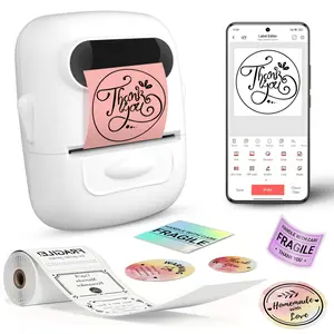 Marklife Label Maker, thermal printer, portable mini Bluetooth wireless printer. It can print thank you cards, gift tags, and product labels. Suitable for schools, offices, and home organization. Black Friday, Easter