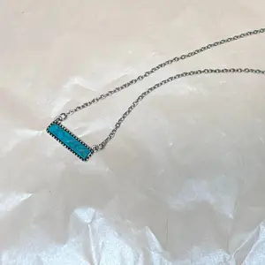 Turquoise Bar Necklace