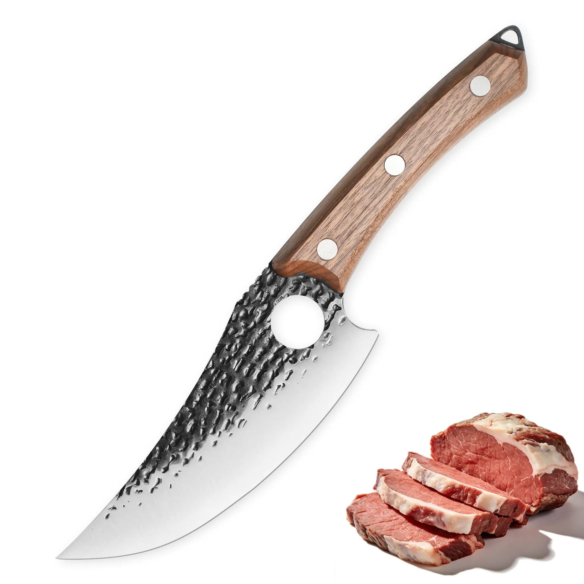 NULAS Summerwins Professional Multi-Purpose Chef's Kitchen Knife - Kitchenware Stainless Steel Knives, Forged Steel for Sturdy Lasting Use, Razor-Sharp Rust-Resistant Blade, Ergonomic Design for Precision-Cutting, Indoor Use