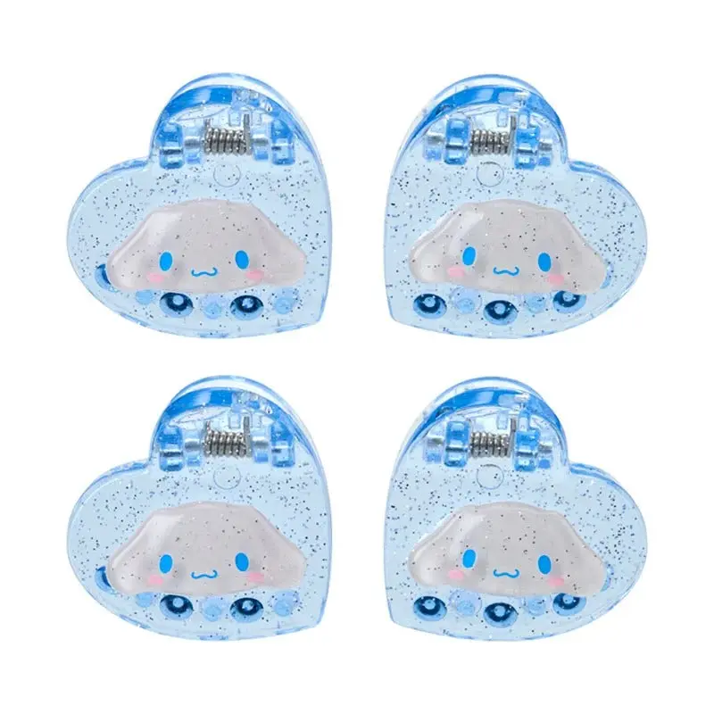 Cinnamoroll 4-pc Mini Glitter Hair Clip Set