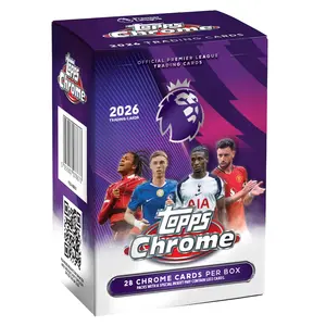 2026 Topps Premier League Chrome Factory Sealed Value Box
