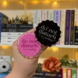 Do Not Disturb Kindle Grip Kindle Holder Phone Holder Kindle Accessories Bookish Gift