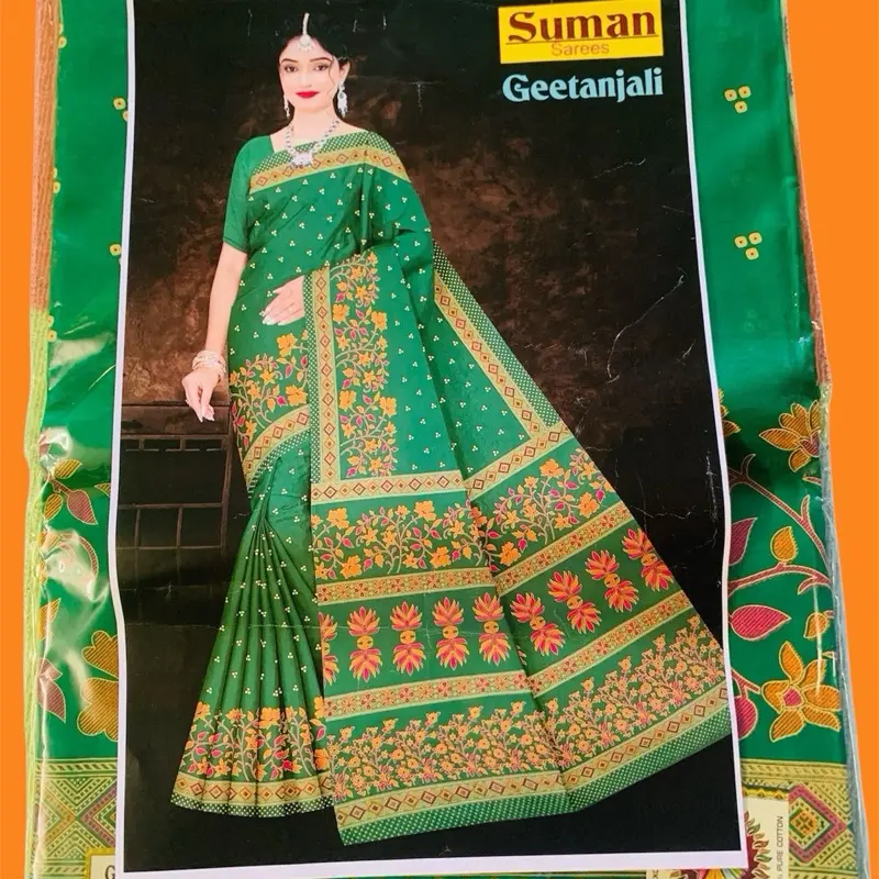 Cotton saree