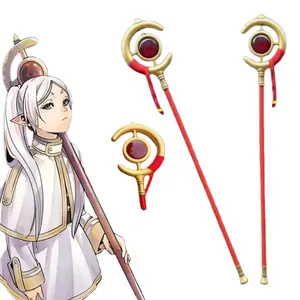 Frieren Inspired Mage Staff Cosplay Prop – Fantasy Anime Accessory
