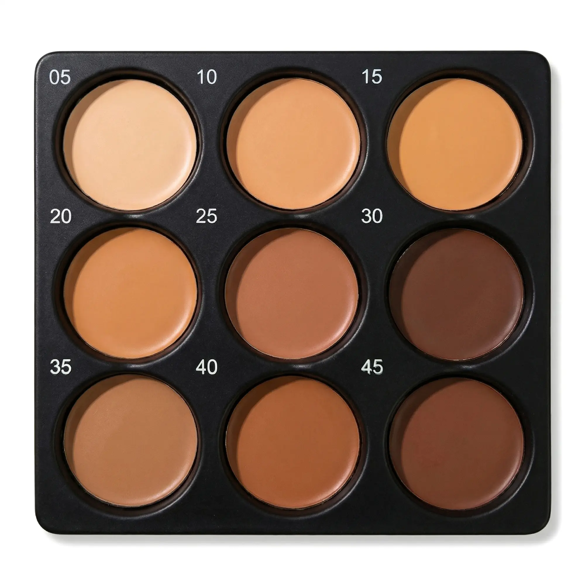 Women's 9-Color Matte Contour & Bronzer Palette - Waterproof, Long-Lasting Flower-Infused Makeup with Highlighter Powder, Contouring Cosmetic for Daily Use, Budget-Friendly TikTok Must-Have
