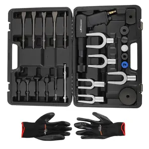 Professional Air Hammer with 25pcs Tool Kits Multi-functional Pneumatic Hammer