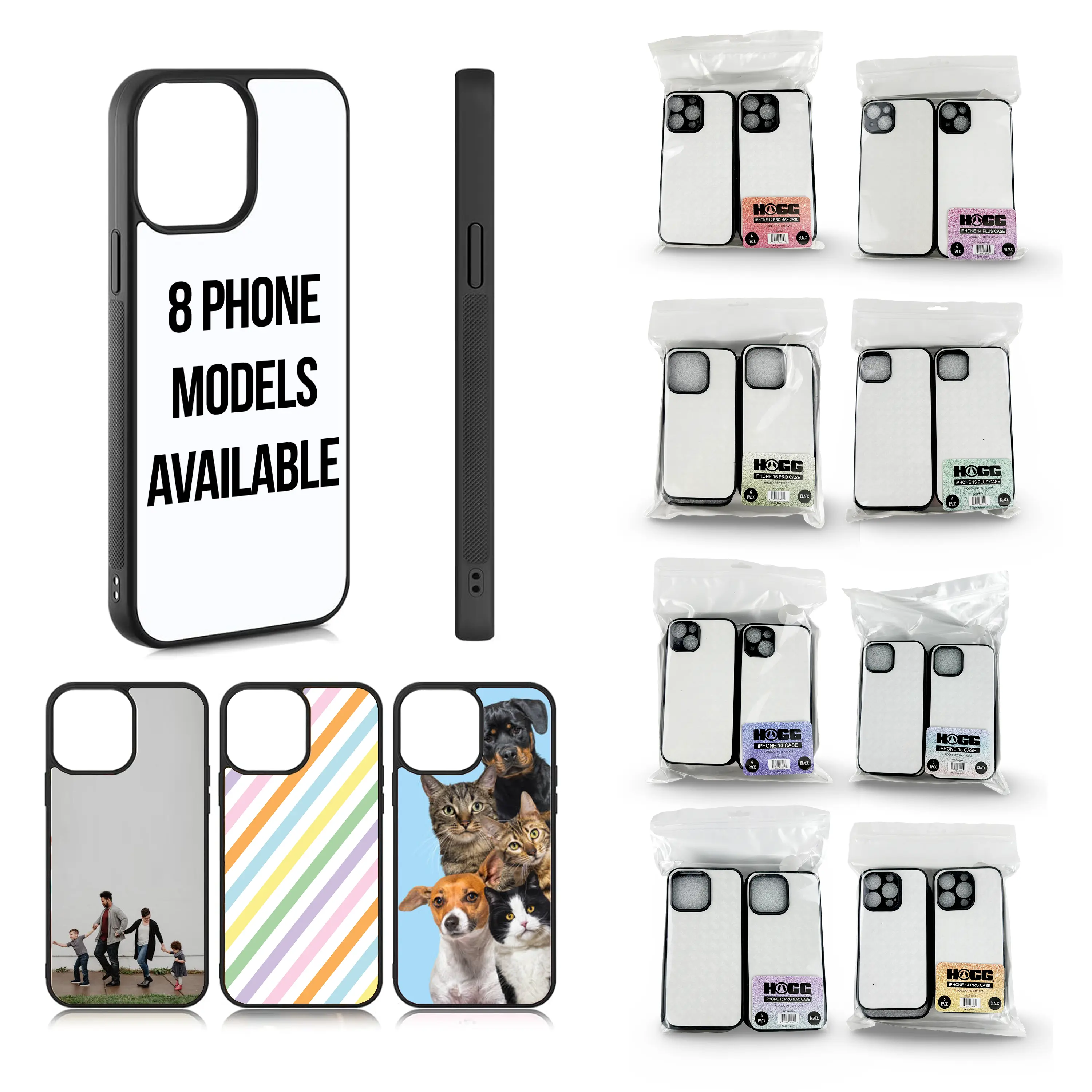 Sublimatable Phone Case (6 Pack)