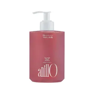 anillO Rosy Night Repair Shampoo - Official Product Anti-Dandruff & Damage Repair Shampoo with Damask Rose Water & Ceramide - Color Safe, Silicone & Sulfate Free 15.22 fl oz