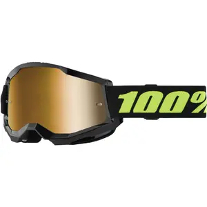 Strata 2 Goggle Solar Eclipse Mirror True Gold