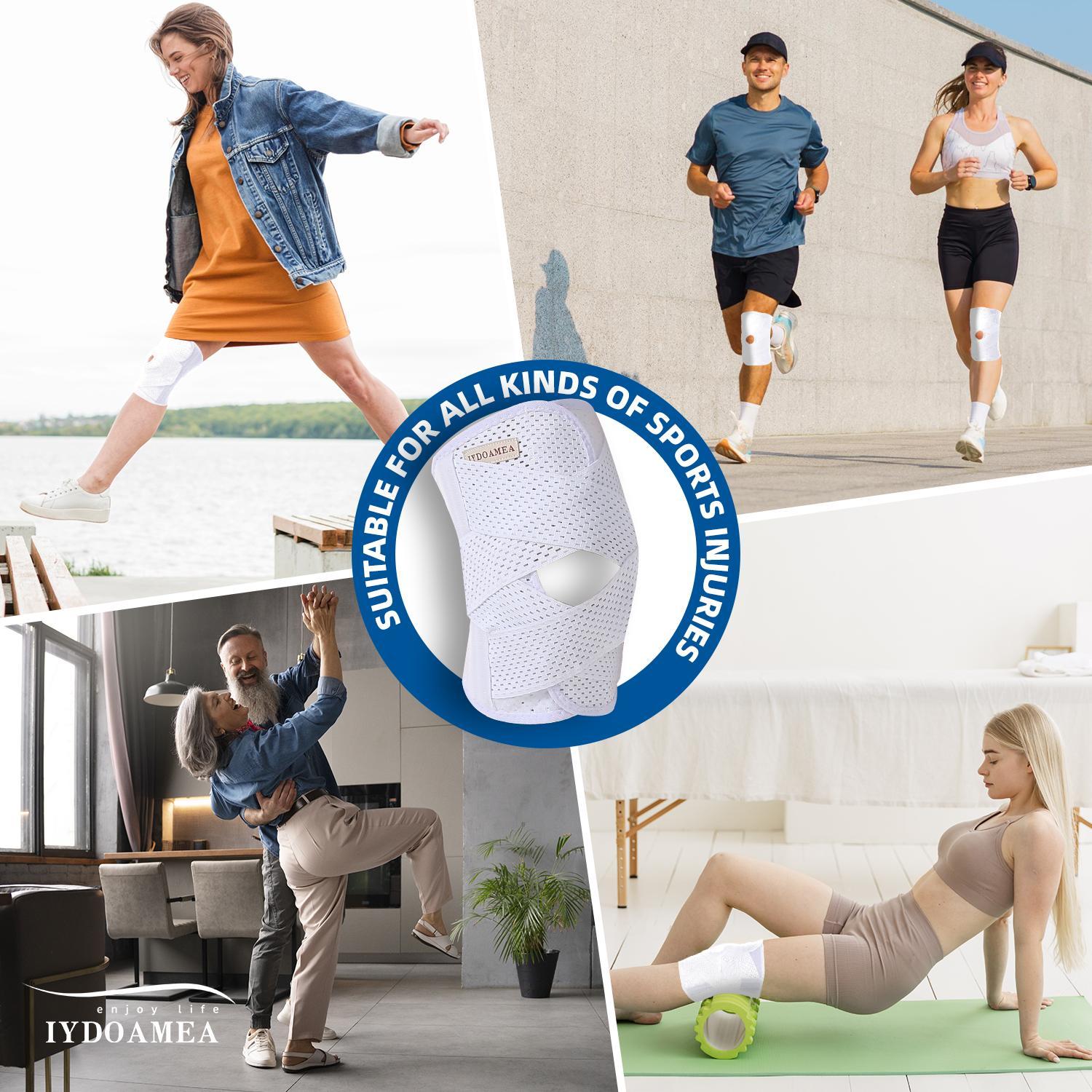 IYDoaMea 1 PC Plus Size (7XL 300LB) Knee Compression Wrap Brace (Order A Size Up), Breathable Adjustable Knee Brace For Men And Women, Knee Brace With Side Stabilizers Leg Supporter Healthcare football accessories Dealsforyoudays IYDoaMea 1 PC Plus Size (7XL 300LB) Knee Compression Wrap Brace (Order A Size Up), Breathable Adjustable Knee Brace For Men And Women, Knee Brace With Side Stabilizers Leg Supporter Healthcare football accessories Dealsforyoudays