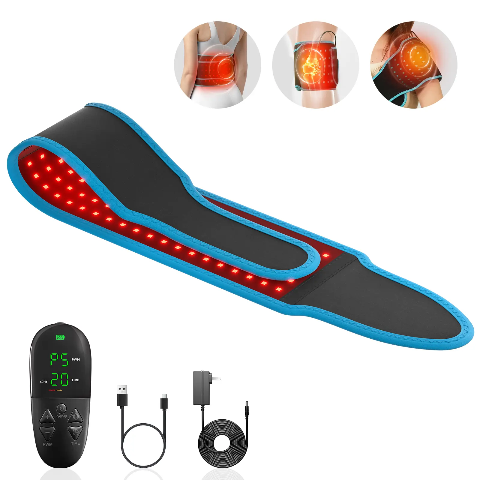 trakk back red light infrared therapy belt