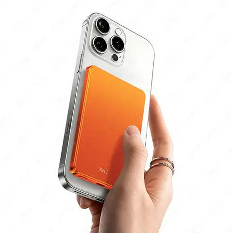 5000mAh Magnetic Power Bank, Wireless Portable Charger, Fast Charging for iPhone 17/16/15/14/13/12/Plus/Pro Max, Compact Device Smartphone Chargeable,Perfect Gift