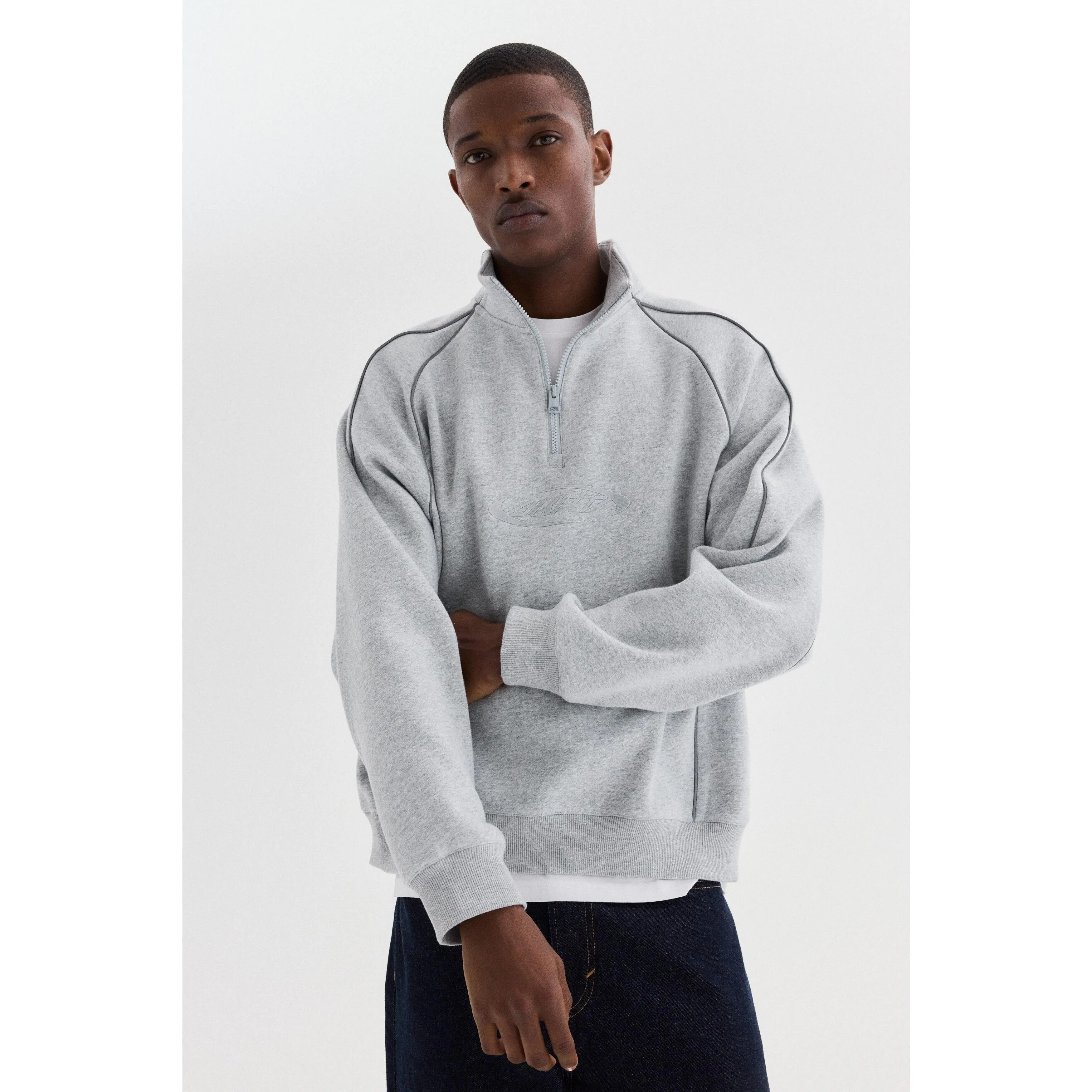 H&M Loose Fit Zip-top sweatshirt
