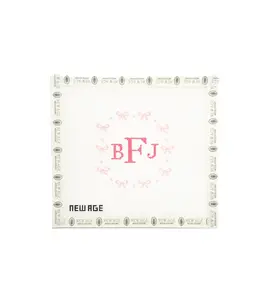 Pink Bow Monogram Canvas