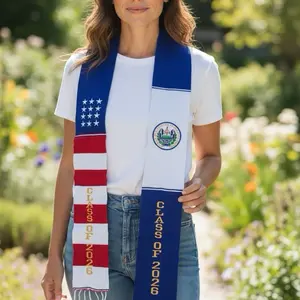 El Salvador/USA Graduation Stole 2026