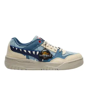 PUMA Mens X Jurassic World Rebound Retro Lace Up Sneakers Shoes Casual - Blue