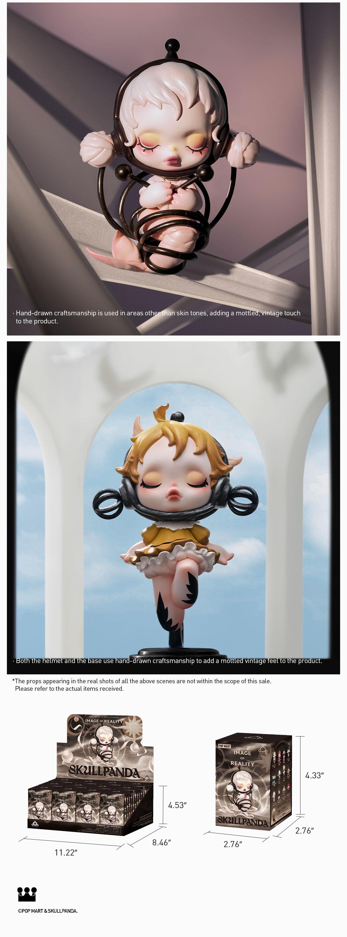 POP MART SKULLPANDA Image Of Reality Series Figures, Blind Box