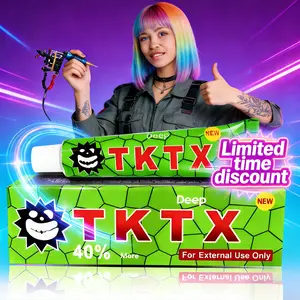 TKTX Tattoo Numb Cream Professional - 6-8 Hours Maximum Intensity Painless Tattoo Cream for Comfortable Application & Enhanced Healing | Beauty & Personal Care