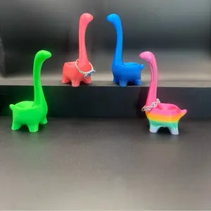 Cute Dinosaur Ring Holder | Dino Jewelry Organizer | Brontosaurus Ring Stand | Jewelry Display | Desk Decor | Gift for Her | Jewelry Storage