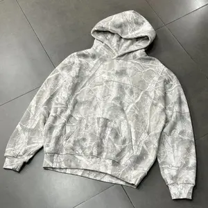 Maple Leaf Camo Hoodie - Lightweight Unisex Pullover with Drawstring Hood & Pocket, Faith-Inspired Casual Sportswear for Men_Women Casual Womenswear comfortable hoodies