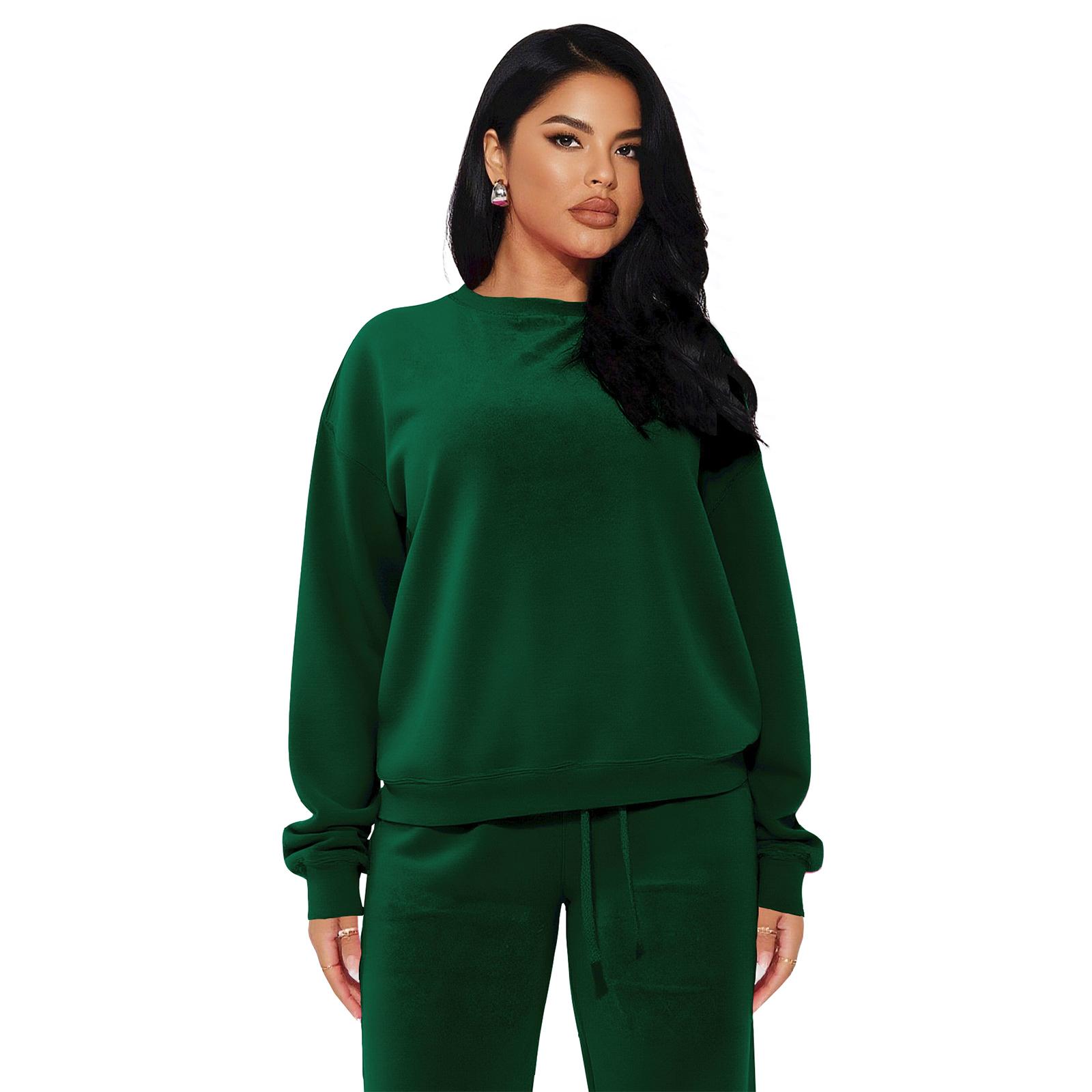 Women's Velvet 2-Piece Tracksuit Set with Pockets - Soft Korean Fabric, Comfortable Jogger Outfit for Casual & Travel Women's Velvet 2-Piece Tracksuit Set with Pockets - Soft Korean Fabric, Comfortable Jogger Outfit for Casual & Travel