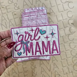 Girl Mama Hat Patch (3 Patches)