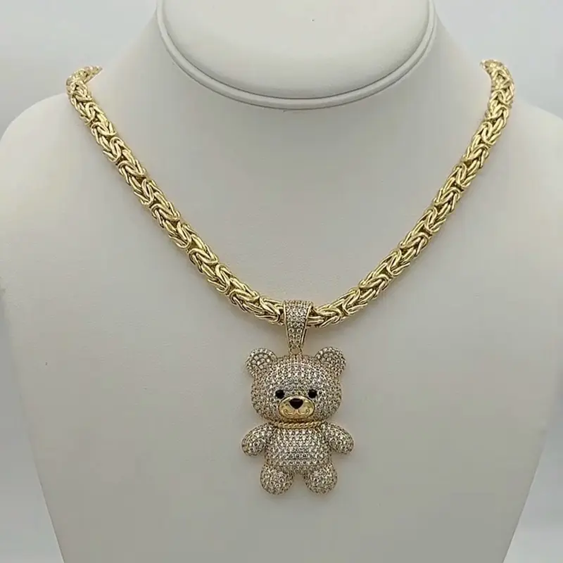 Yudijewerly # 2728 Necklace (18 inch)# 2992 Pendant