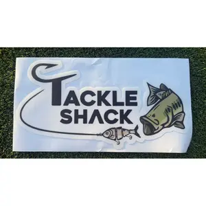 Tackle Shack Carpet Decal - 20" Long