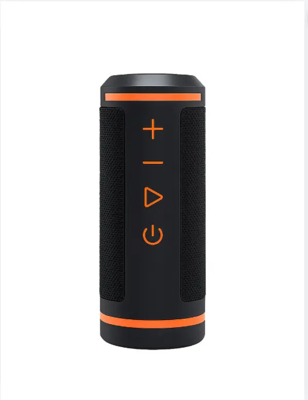 Bluetooth Golf Speaker with GPS Distance Announcements and Cart Mount