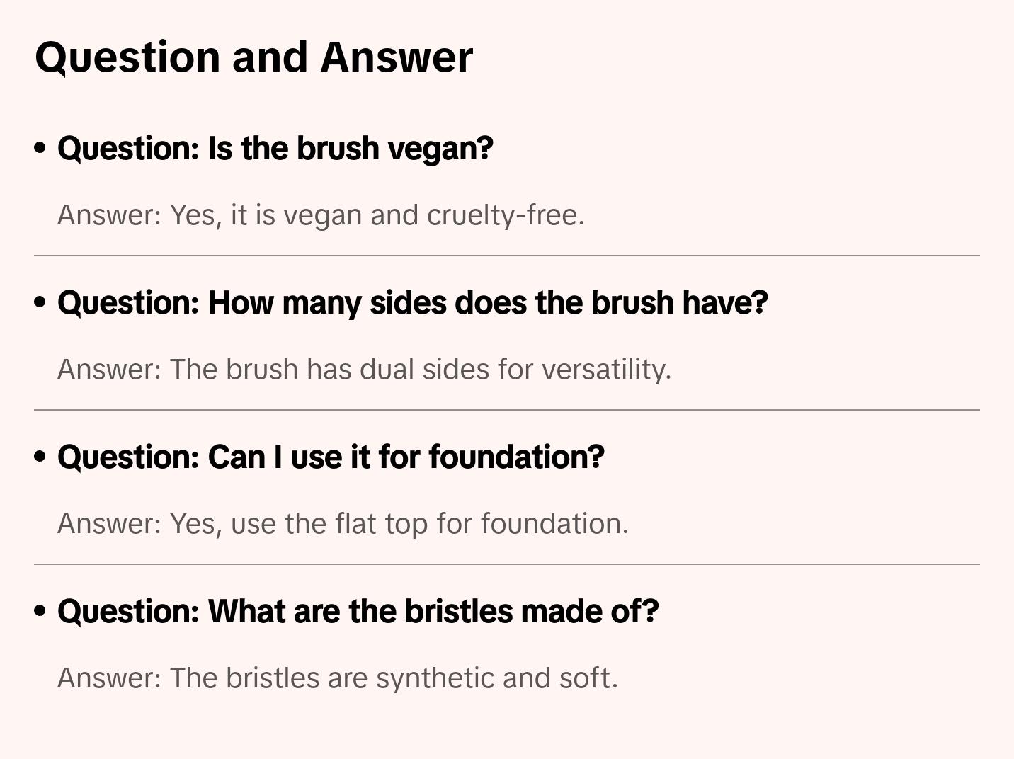 Complexion Brush