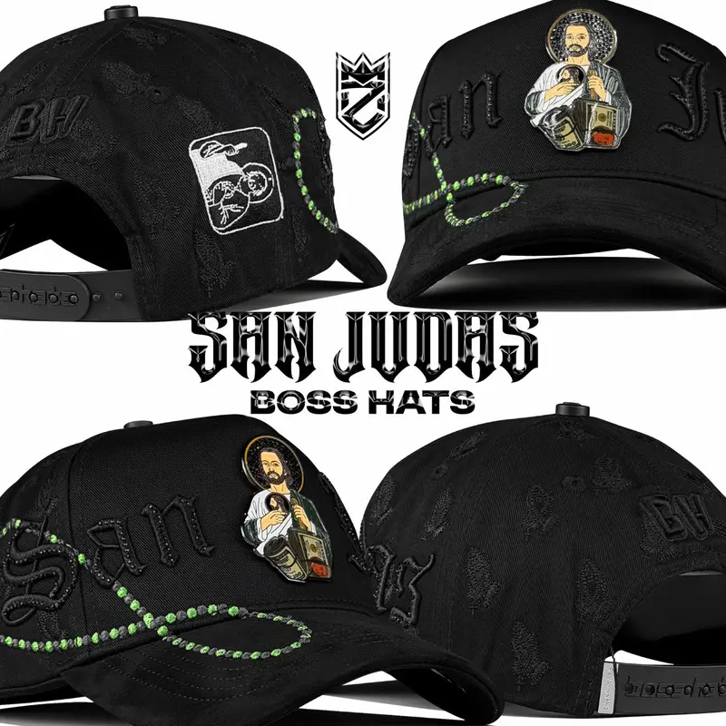 SD La People Chrome MZ HATSS Premium Streetwear Cap with Chrome