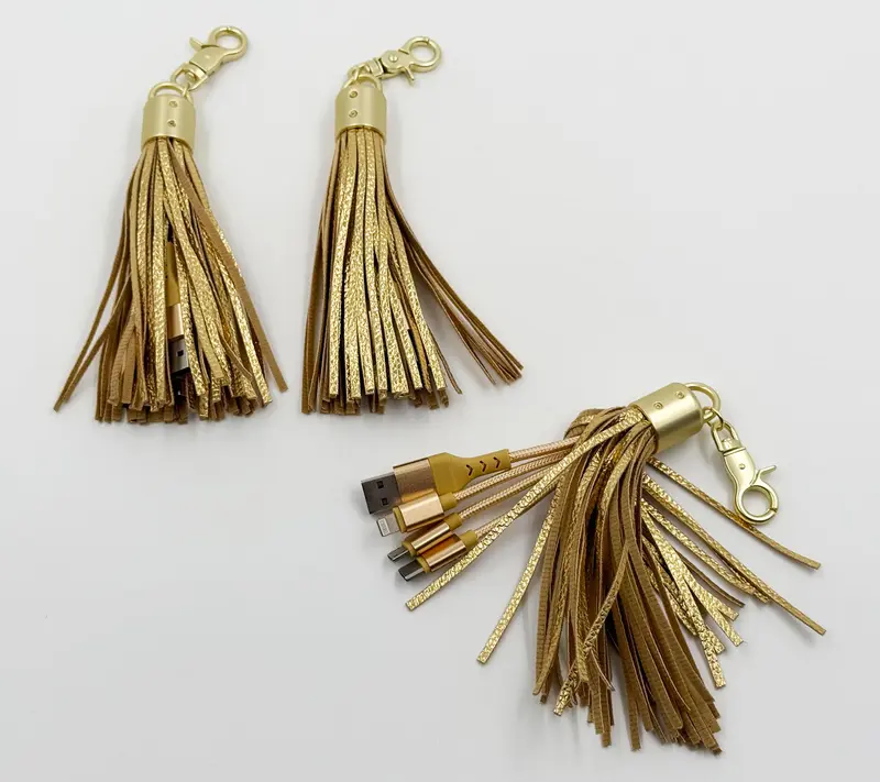 Bolsetta S/3 Universal Charging Tassels for Apple & Andriod