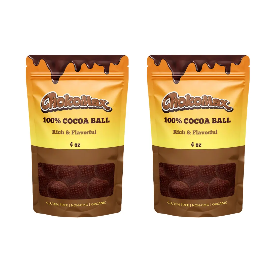 Haitian Cocoa Balls - Luscious Chocolate Snack 2 PACKS